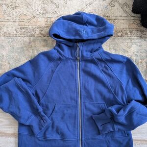 Women's Lululemon Full Zip Cropped Scuba Hoodie Size M/L